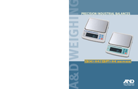 Thumbnail of document Data Sheet - A&D Weighing GF-K Series Precision Balance